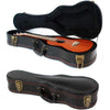 Crocodile Pattern Leather Ukulele Hard Case – Bulge Surface & Plush Interior